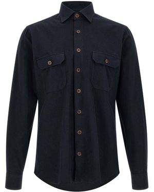 Borriello 'Paul' Shirt - Blue