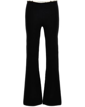 Alexander Wang Nameplate Chain' Trousers - Black