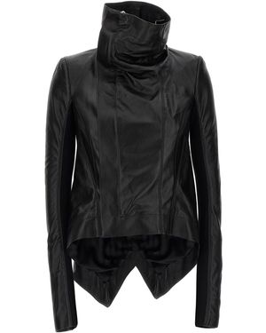 Rick Owens Jacke "Naska Biker" - Schwarz