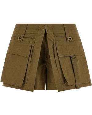 Isabel Marant 'barta' Shorts - Green