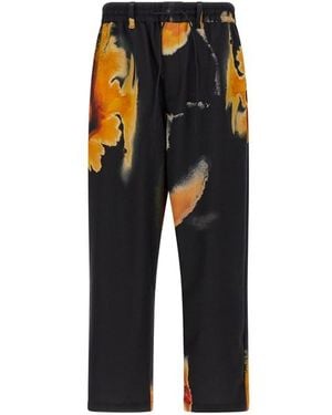 Y-3 Pantalone Stampa - Blu