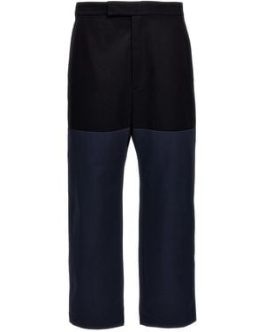 Thom Browne Pantaloni 'Unconstructed Combo' - Blu