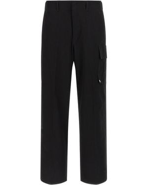 Fendi Gabardine Trousers - Black