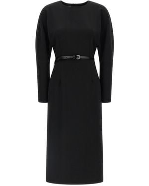 P.A.R.O.S.H. Kleid "Phedra" - Schwarz