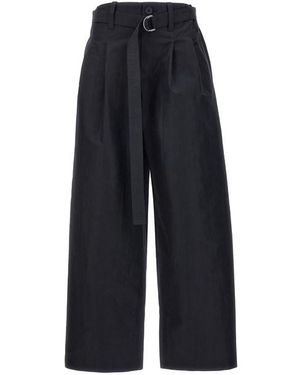 パンツ ISSEY MIYAKE 'Enfold' trousers Issey Miyake 'Enfold' Trousers in White | Lyst