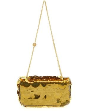 Rabanne Sparkle Baguette Mini Shoulder Bag - Metallic
