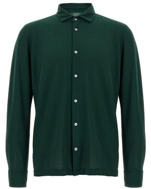 Zanone 'ice Cotton' Shirt - Green