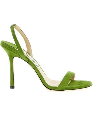 Jimmy Choo 'jenn' Sandals - Green