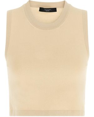 Weekend by Maxmara 'wikbombo' Capsule Top 'mediterranean Ease' - Natural