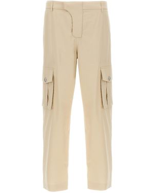 Balmain Cargo Trousers - Natural