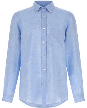 Rivvia Projects Linen Shirt - Blue