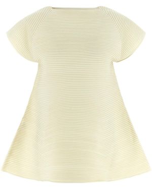 Issey Miyake 'corrugated Knit' Dress - Multicolour
