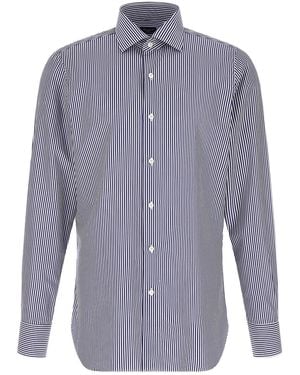 Finamore 1925 'napoli' Shirt - Blue