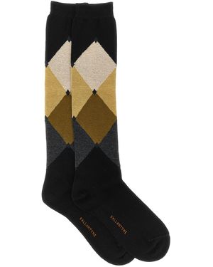 Ballantyne 'diamond' Socks - Black