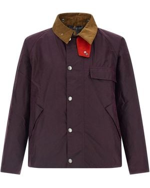 Barbour Paul Smith Loves 'transport' Jacket - Purple