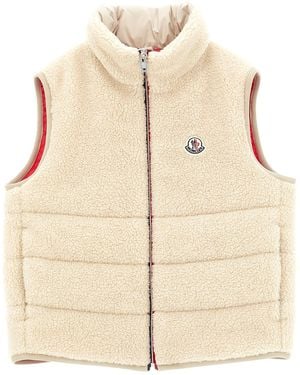Moncler 'orin' Vest - Natural
