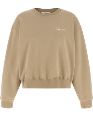 Givenchy 'logo Stamp' Sweatshirt - Natural