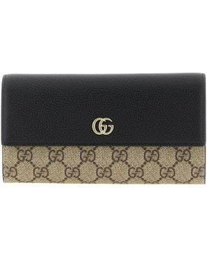 Gucci Geldbörse "Petit Maramont" - Schwarz