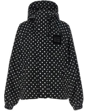Ganni Polka Dot Anorak - Black