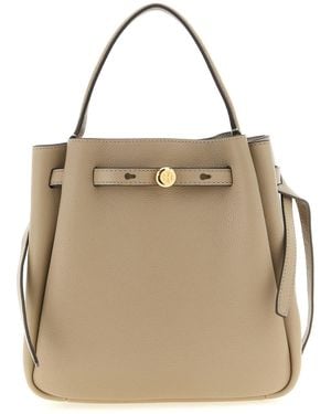 Tory Burch 'romy' Bucket Bag - Natural