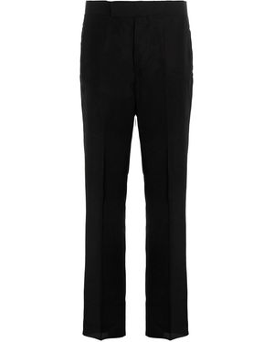 SAPIO 'jacquard' Trousers - Black