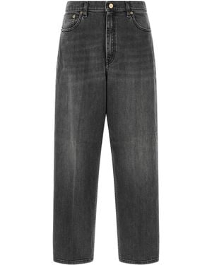 Fabiana Filippi 'filo Diamante' Jeans - Grey