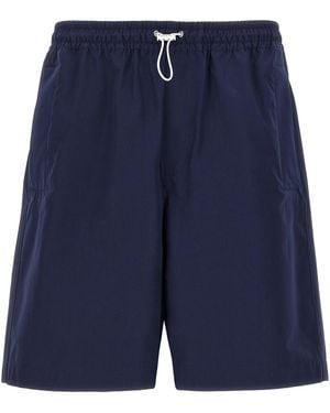 Gucci Bermuda-Shorts Aus Baumwolle - Blau