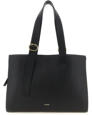 Jil Sander Shopping Bag - Black