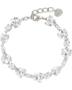 Self-Portrait 'crystal Droplet' Bracelet - White