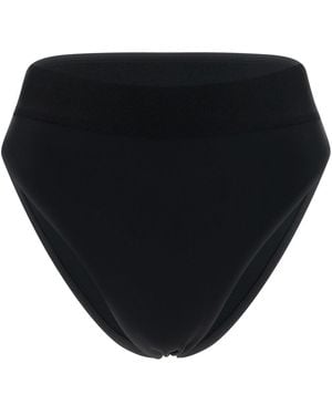 Goldbergh High-Waisted Bikini Bottom - Black