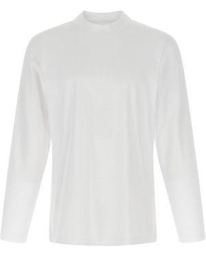 Brunello Cucinelli T-Shirt Mit Langen Ärmeln - Weiß