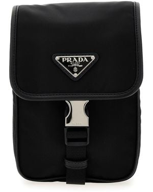 Prada Borsa A Tracolla 'Re-Nylon' - Nero