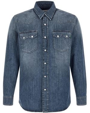 Department 5 'gospel' Shirt - Blue
