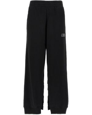 MM6 by Maison Margiela 'numeric Signature Mm6' joggers - Black