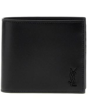 Saint Laurent Portafoglio 'Tiny Cassandre' - Nero