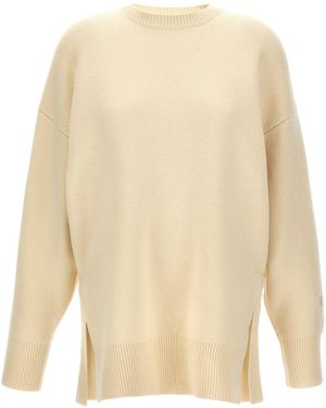 TOTEME 'double-knit' Jumper - White