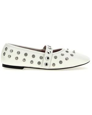 Stella McCartney Ballerina 'Ryder' - Bianco