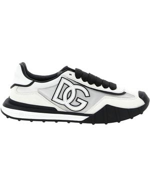 Dolce & Gabbana Sneakers "Dg Athletic" - Weiß