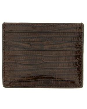Brunello Cucinelli Portacarte Pelle - Marrone