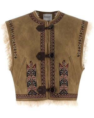 Isabel Marant Weste "Clemencia" - Grün