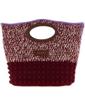 Marni 'knotty' Clutch - Red