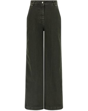 Nude Wide Leg Jeans - Green