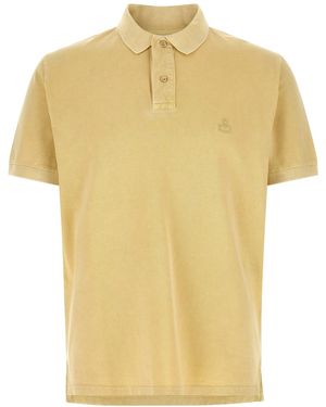 Isabel Marant 'afko' Polo Shirt - Yellow