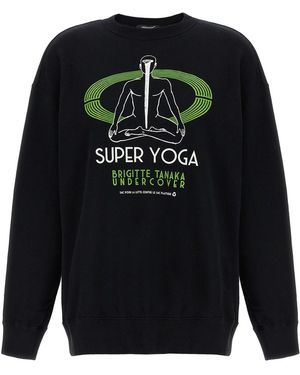 Undercover Print Sweatshirt - Black