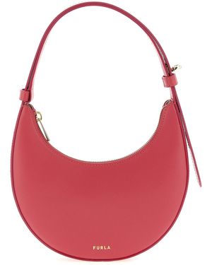 Furla ' Delizia' Mini Shoulder Bag - Red