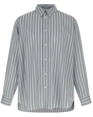 Loewe Camicia Righe - Grigio