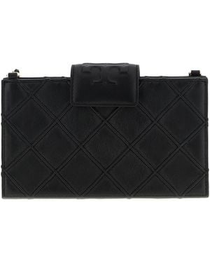 Tory Burch 'fleming' Wallet - Black