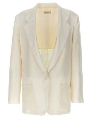 The Row 'Enza' Blazer - White