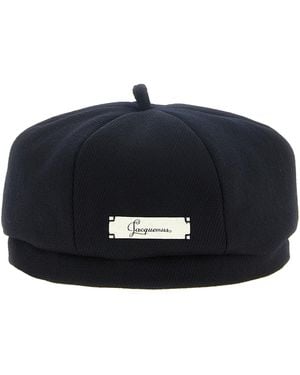 Jacquemus Baskenmütze 'Le Basque Cavallo' - Schwarz