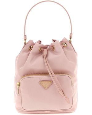 Prada ' Duet' Bucket Bag - Pink